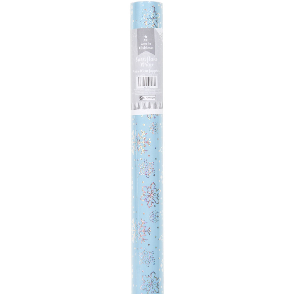 Snowflake Gift Wrap Image 7