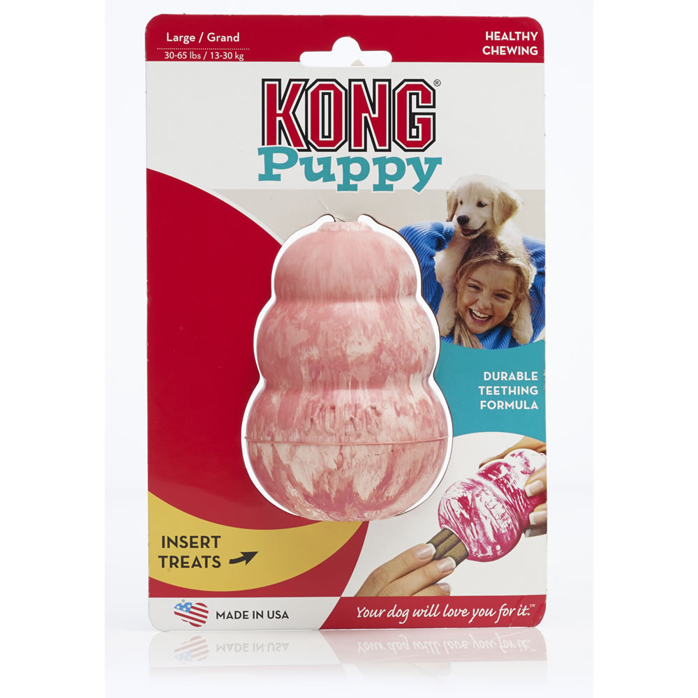 Kong Puppy Large Chewing Dog Toy Wilko