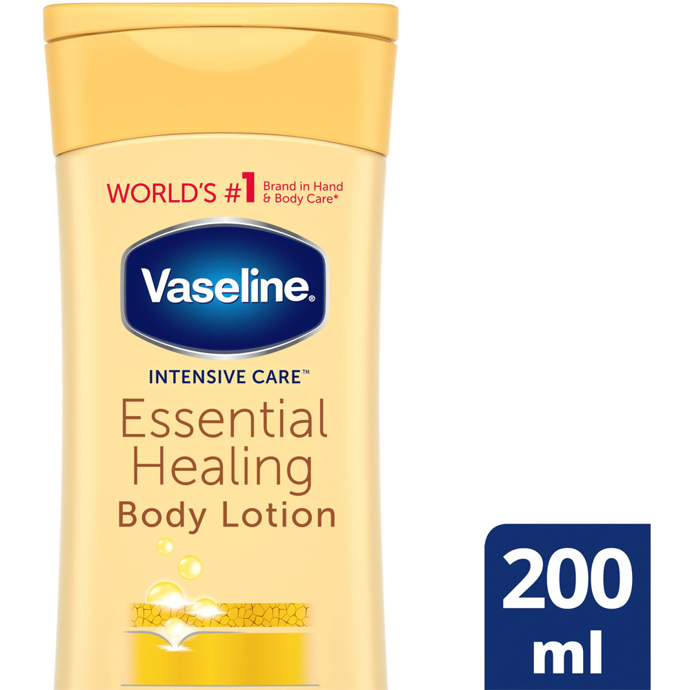 Vaseline Essential Healing Body Lotion 200ml Image 2