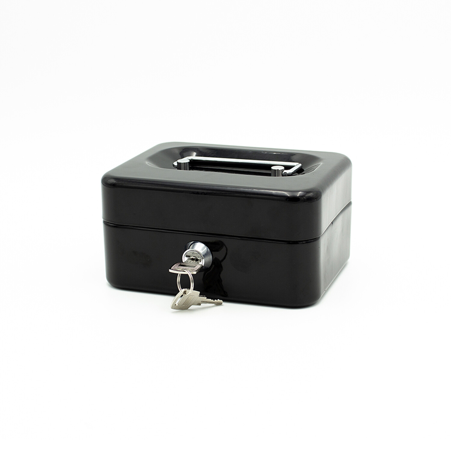 Cash Tin With Lock Keys - Small Image 4
