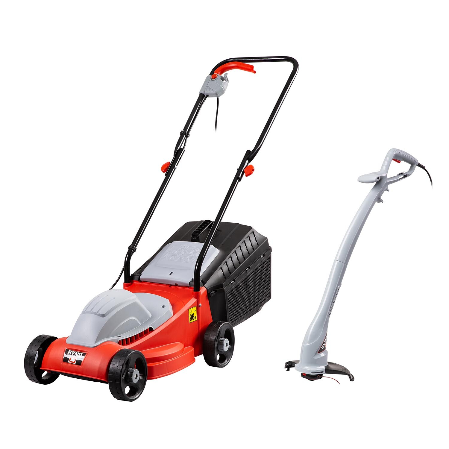 Electric Mower and Trimmer Set Image 1