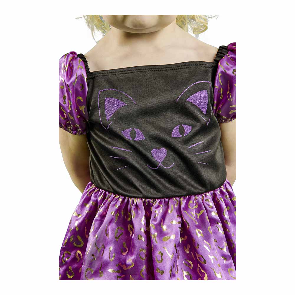 Wilko Halloween Cat Dress Costume 3-4 Years Image 3