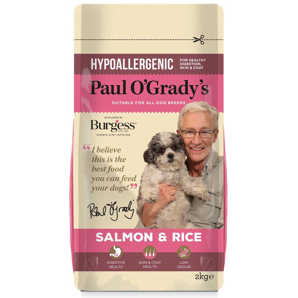 Paul O'Grady Salmon Hypoallergenic Dog Food 2kg Image 1
