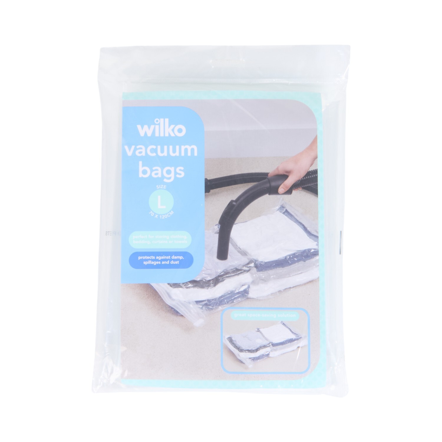 Clear Vacuum Bags Clear 1 L Image 1