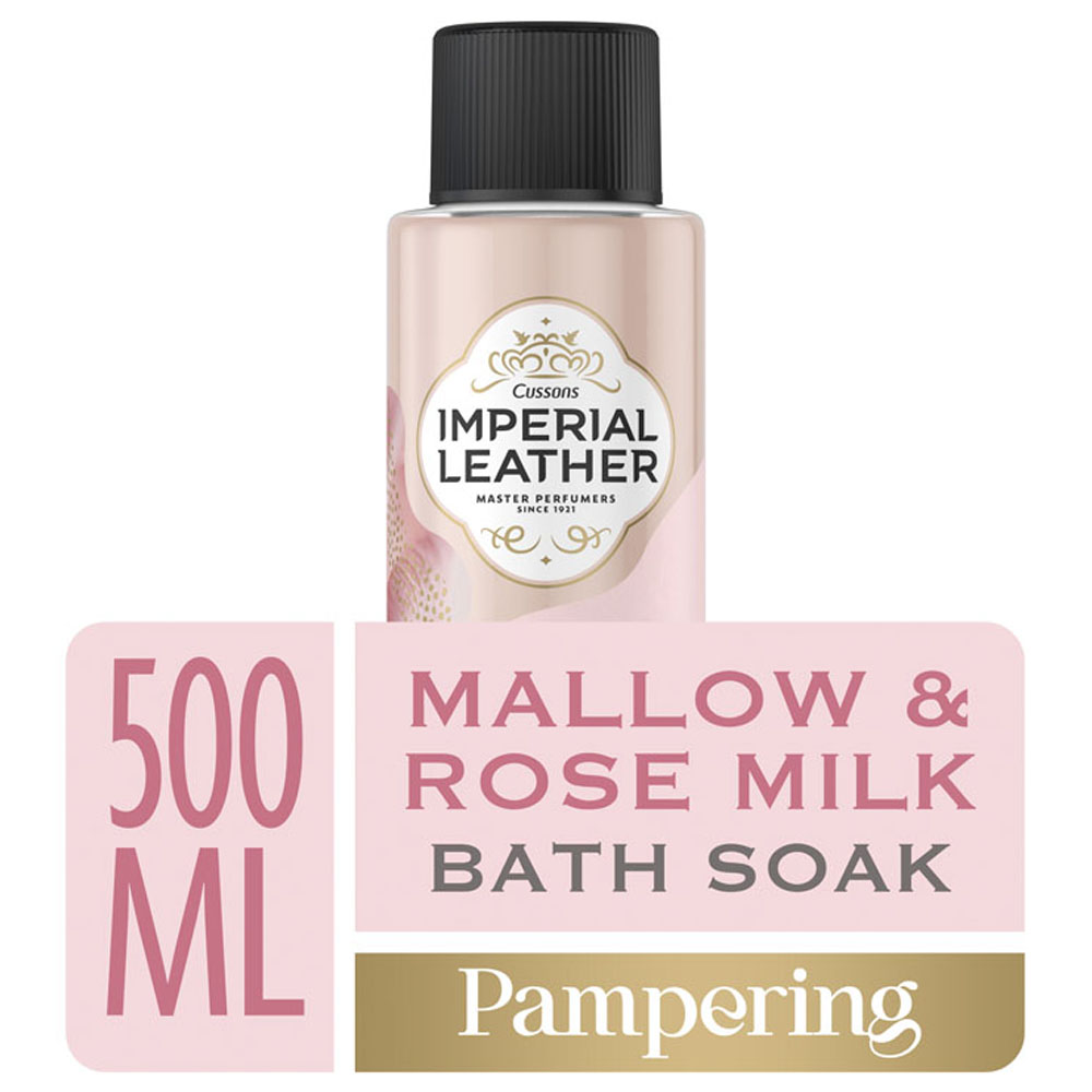 Imperial Leather Pampering Mallow and Rose Milk Body Wash 500ml Image 2