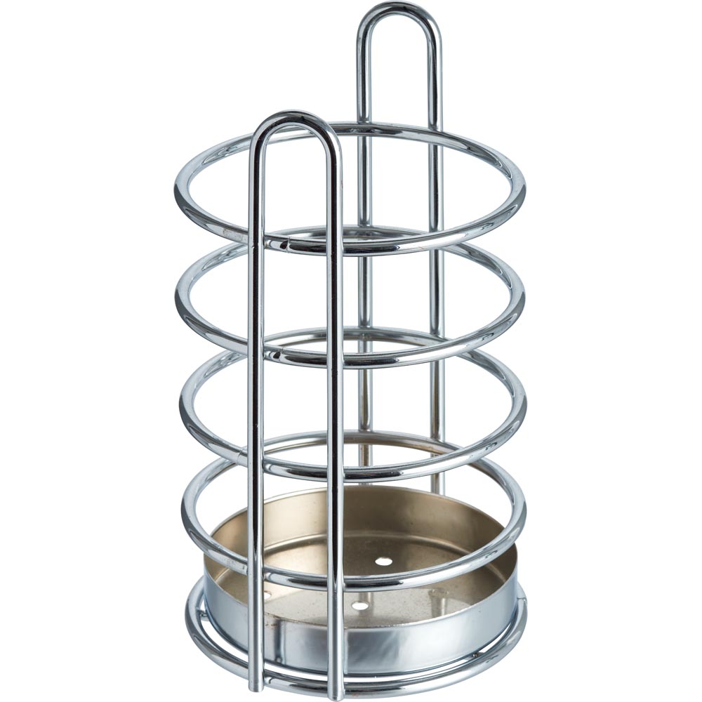 Wilko Chrome Utensil Holder Wilko