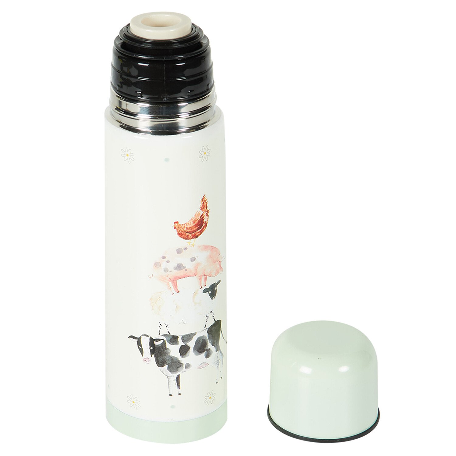 Daisy Farm Stainless Steel Flask 500ml - Multicolour Image 6