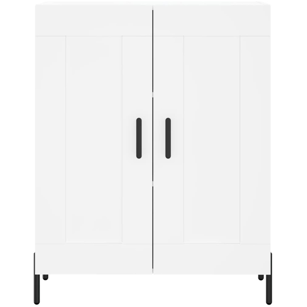 vidaXL 4 Door White Highboard Image 8