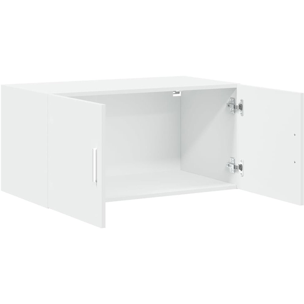 vidaXL 2 Door White Wall Mounted Cabinet Image 7