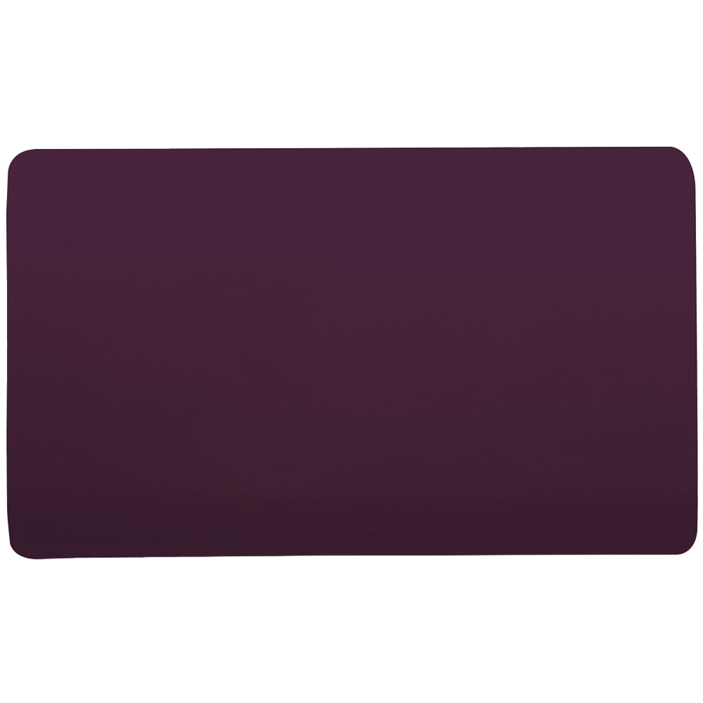 Trendi Switch Plum Purple Double Blanking Plate Image 1