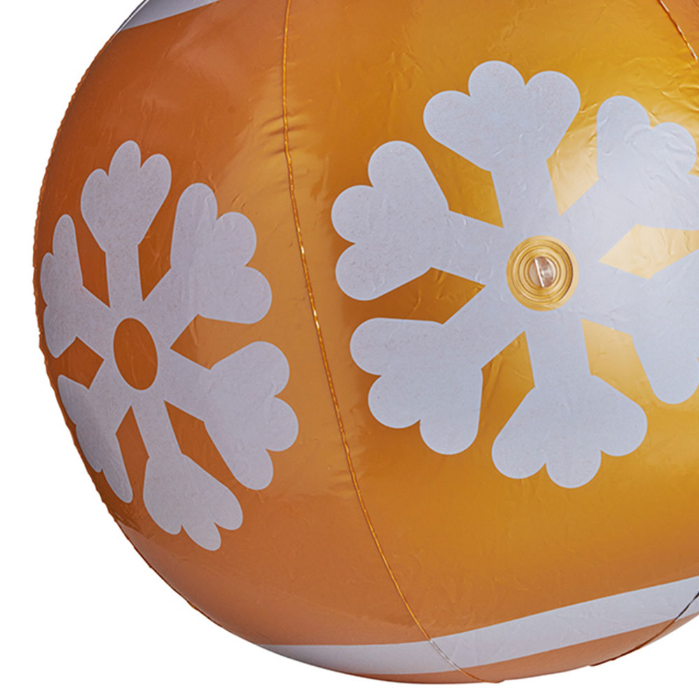 Inflatable 60cm Gold Bauble Image 4