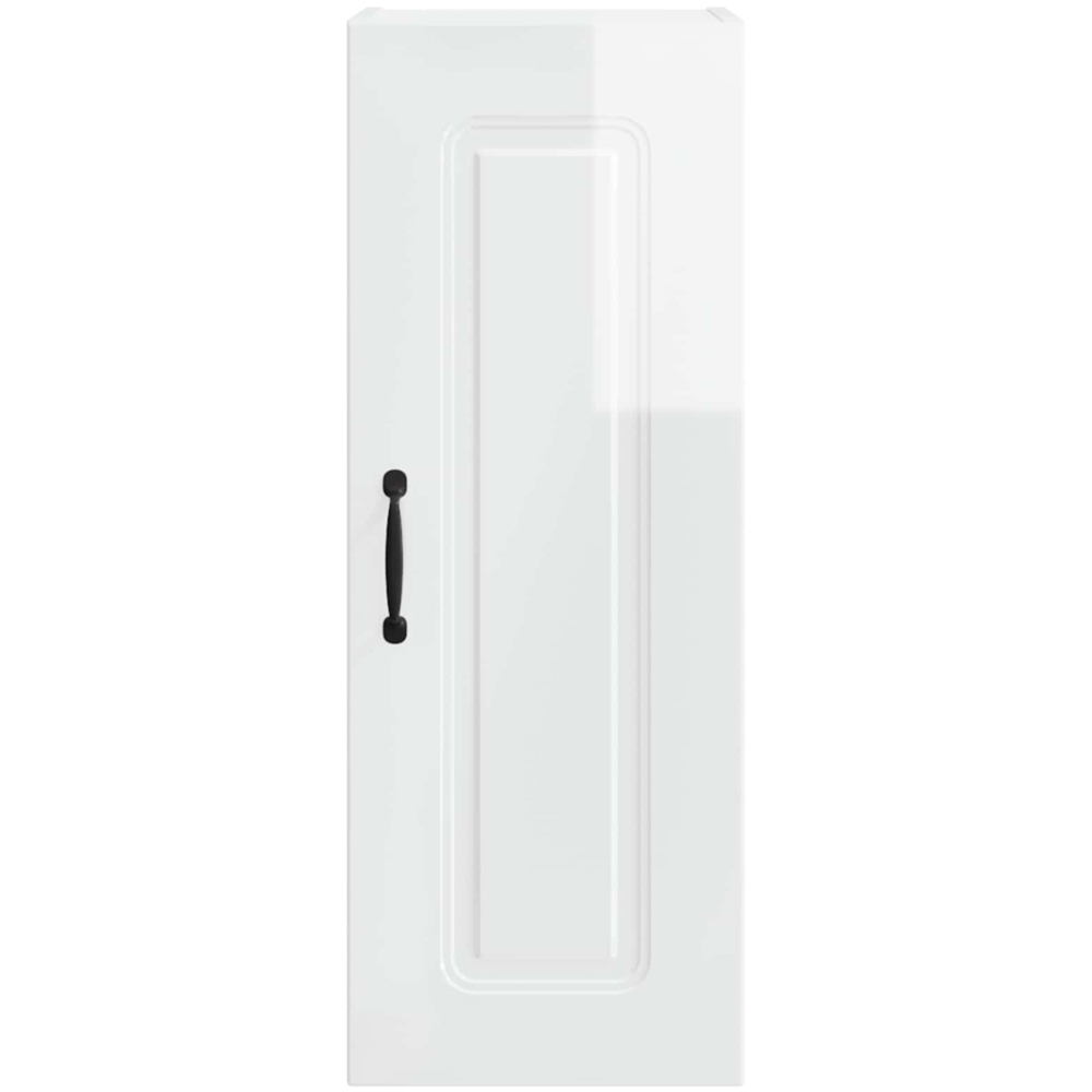 vidaXL Kalmar Single Door White Wall Kitchen Cabinet Image 4