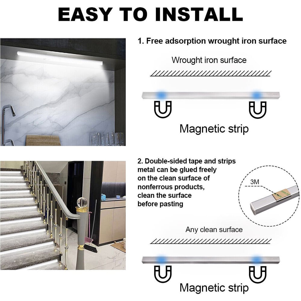 ExtraStar Rechargeable Strip Light with Motion Sensor 20cm Image 4