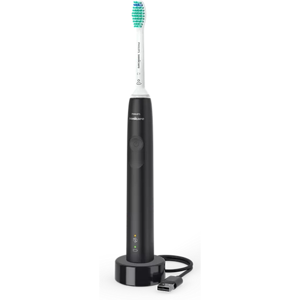 Philips Sonicare 3100 Series HX3671 Black Rechargeable Sonic Electric Toothbrush Image 3