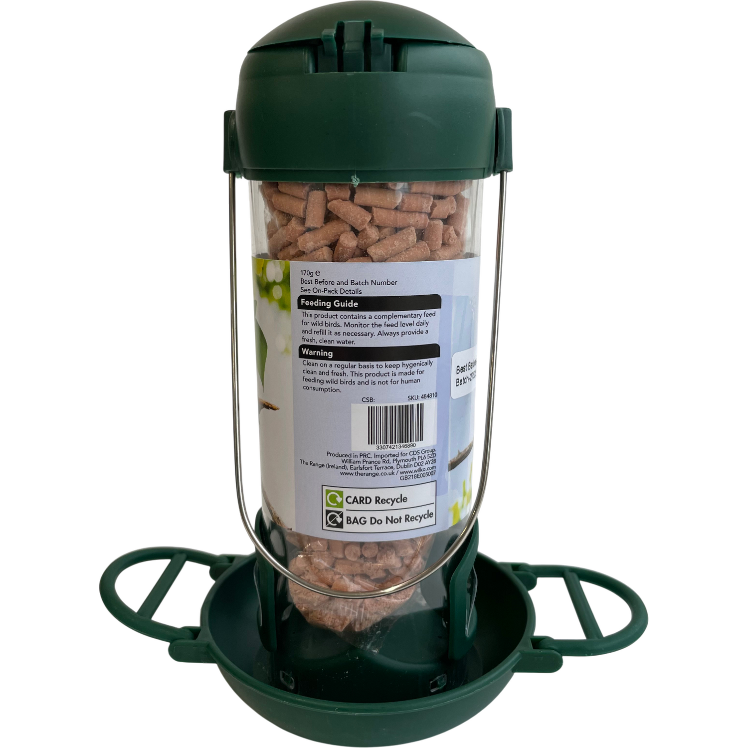 Pre Filled Suet Pellet Bird Feeder Image 2