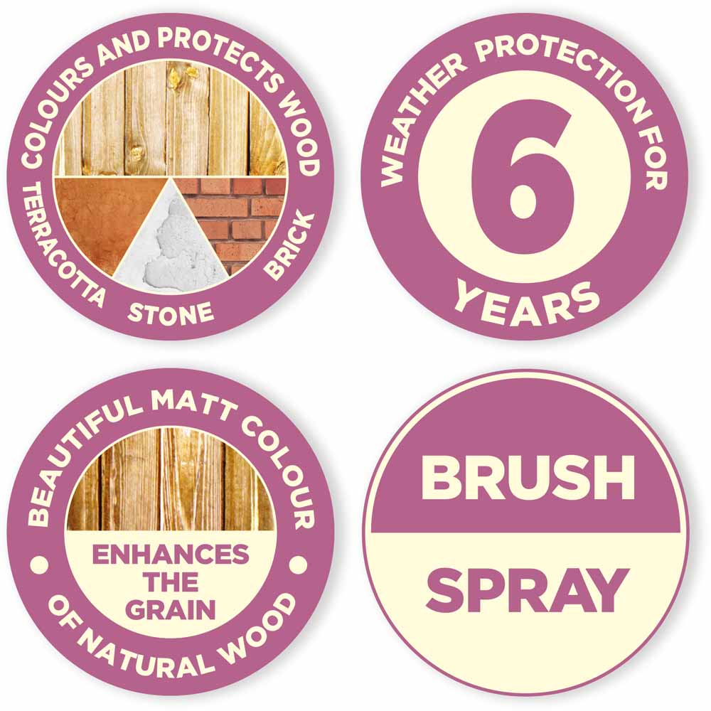 Cuprinol Garden Shades Cool Marble Exterior Paint 2.5L Image 4