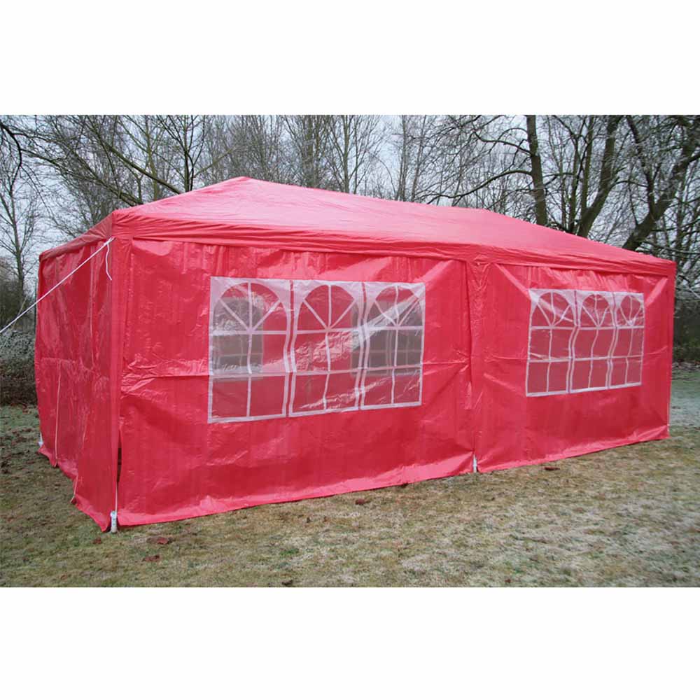 Airwave Party Tent 6x3 Red Image 2