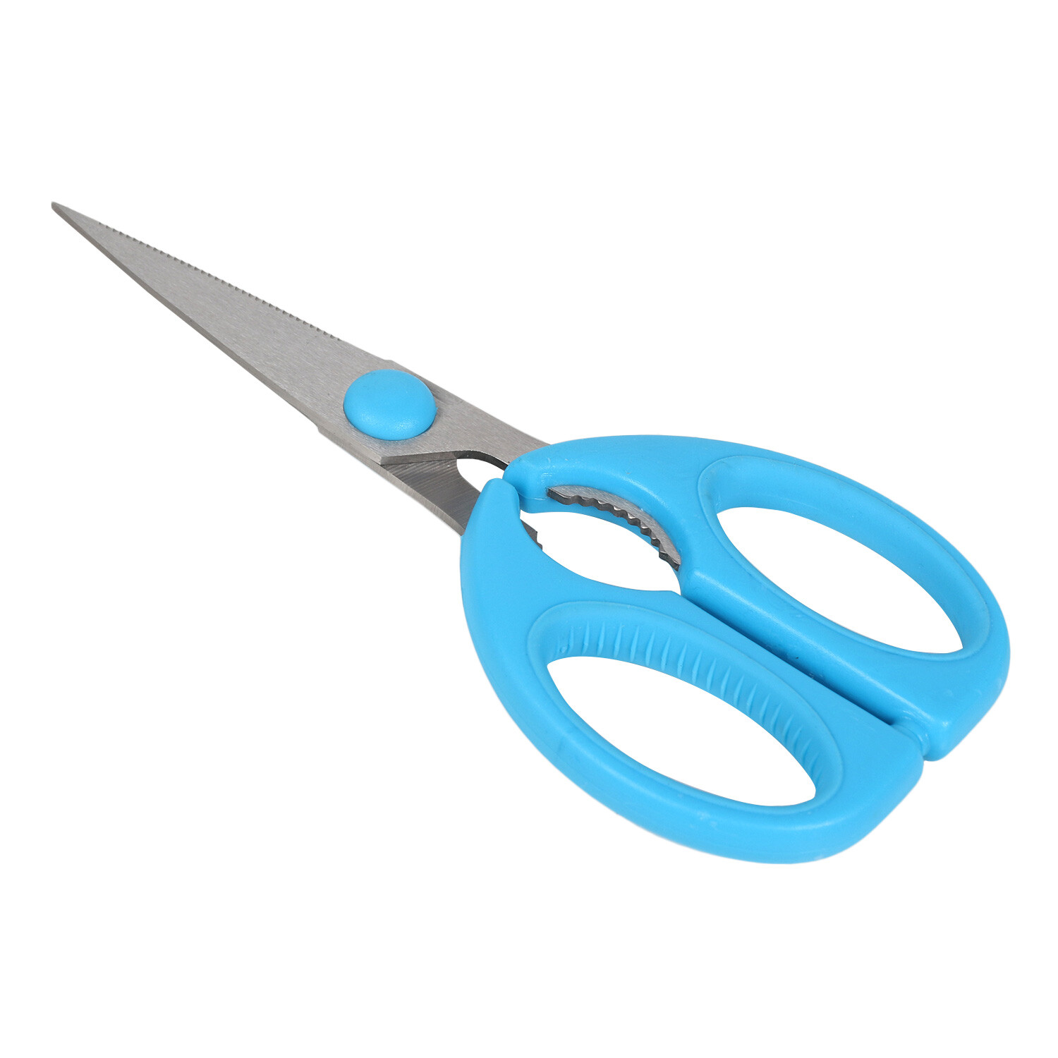 Kitchen Scissors with Sheath Blue Image 2