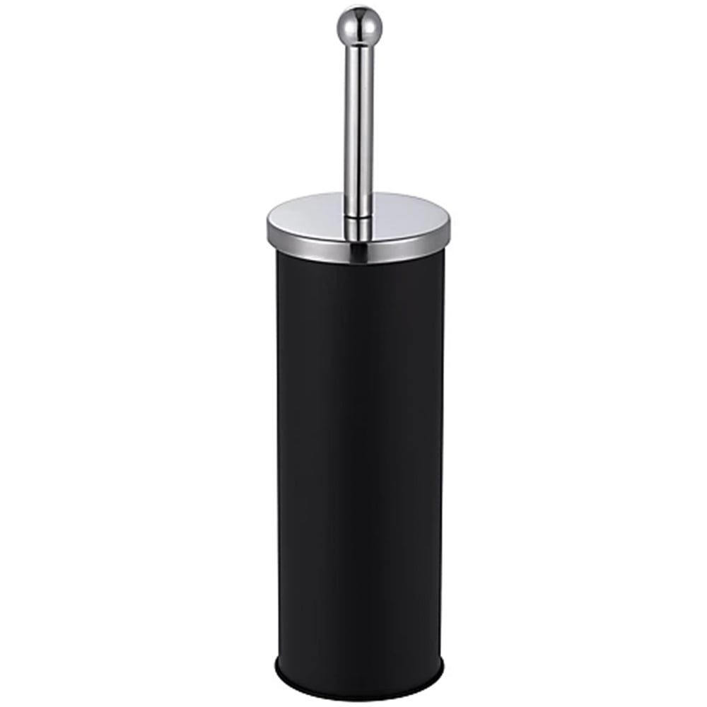 Innoteck Essentials White Matt Bathroom Toilet Brush and Holder Image 1