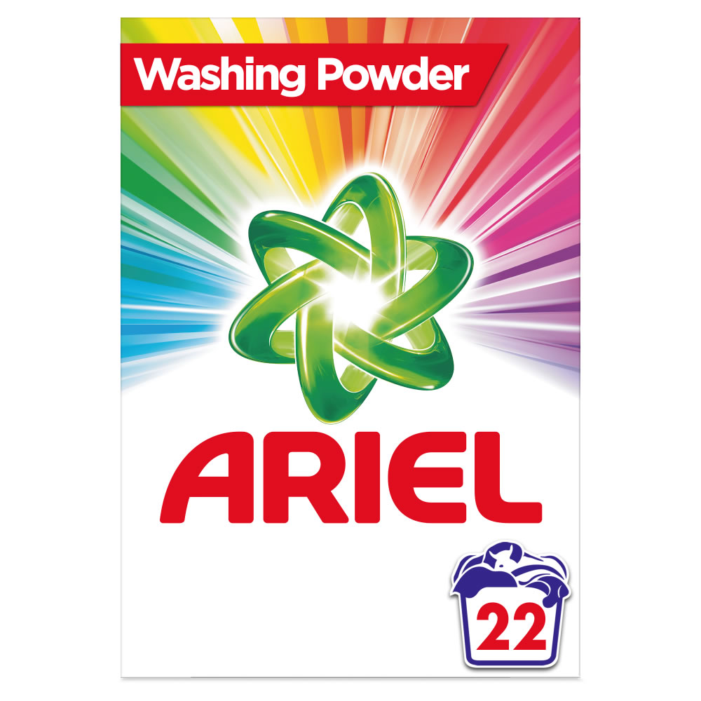 Ariel Colour Washing Powder 22 Washes 1.43kg Image