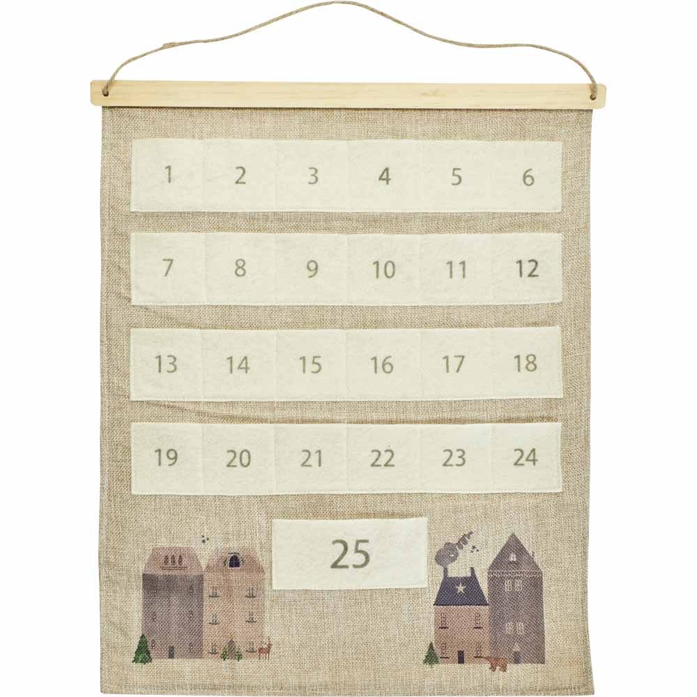 Wilko Reuseable Advent Calendar Image