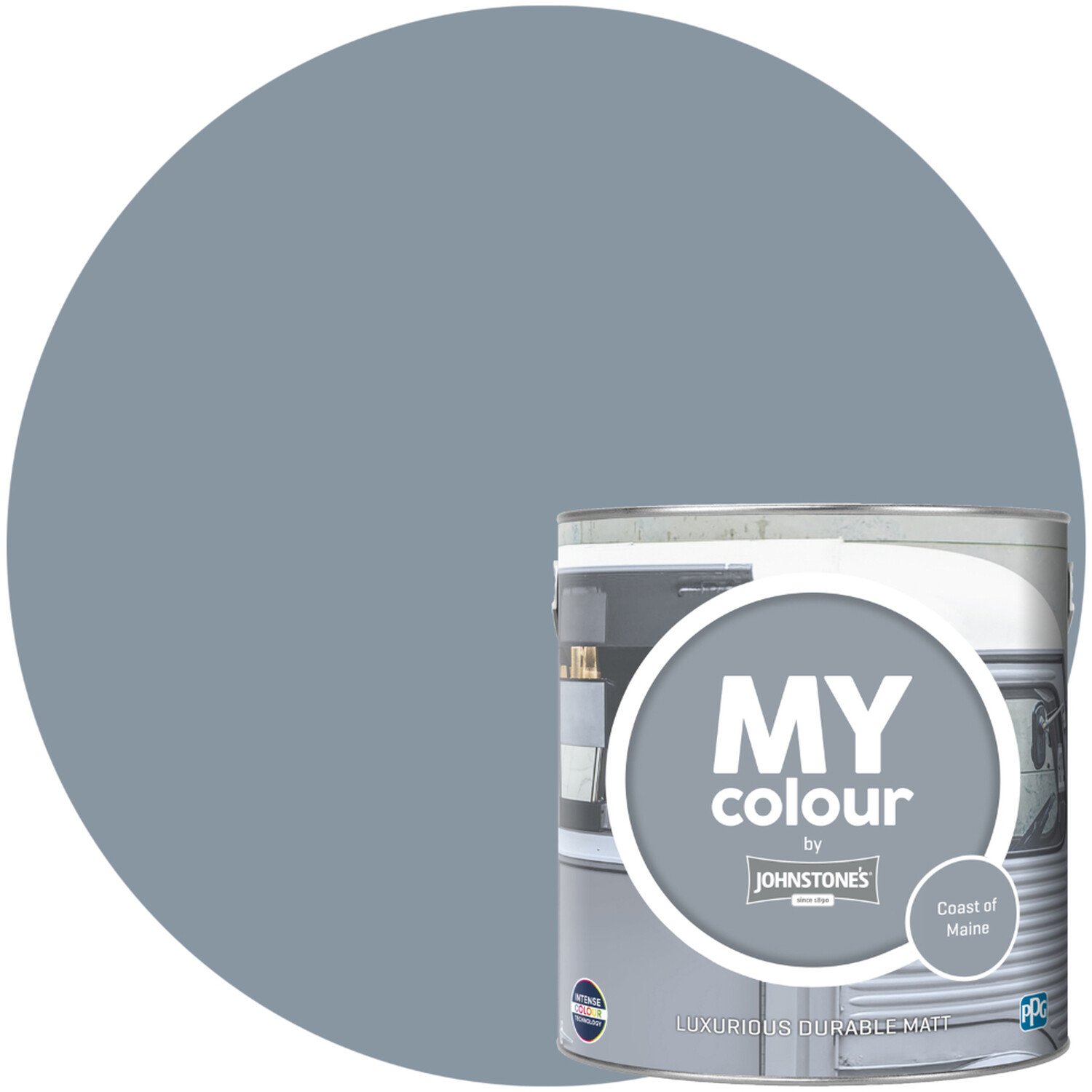 Johnstone's MY Colour Luxurious Durable Matt Paint Coast of Maine Image 1