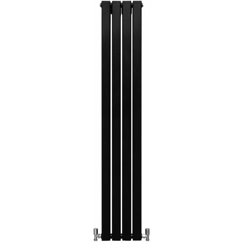 MonsterShop Black Flat Radiator 1600 x 280mm Image 2