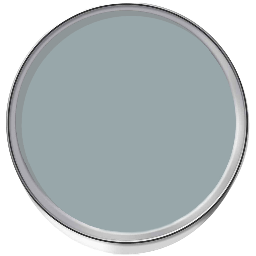 Thorndown Walls and Ceilings Axe Blue Matt Paint 2.5L Image 3