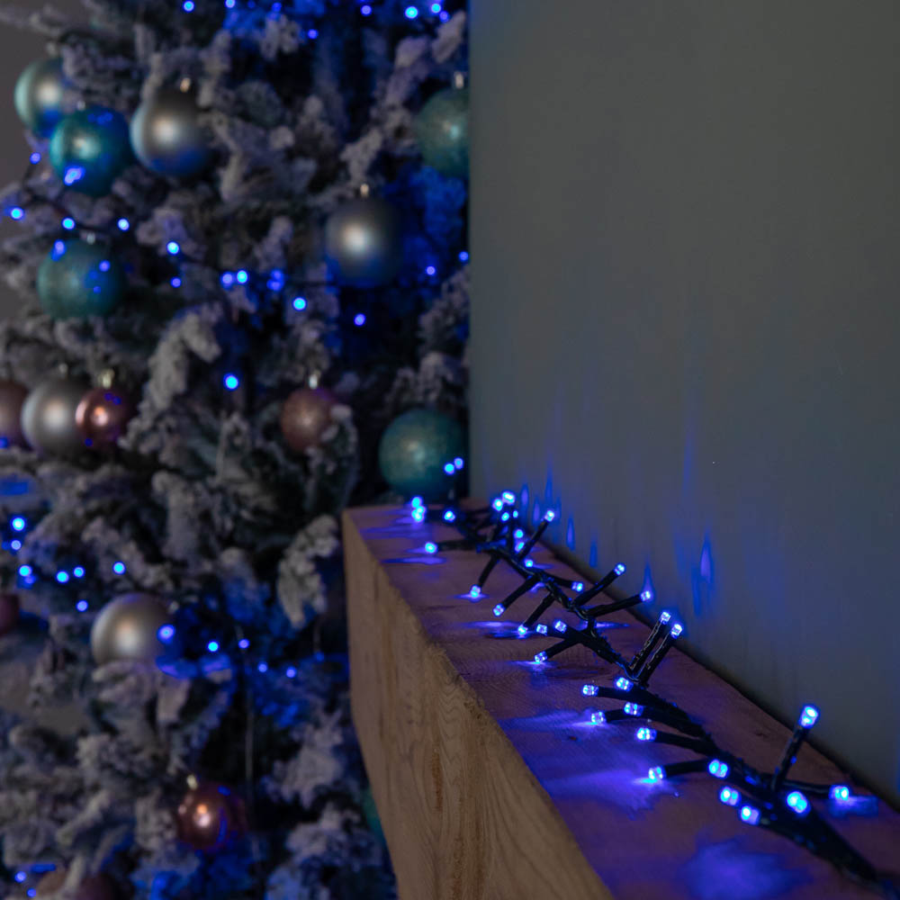 Samuel Alexander 600 White to Blue LED Multi-Function Green String Light 16m Image 7