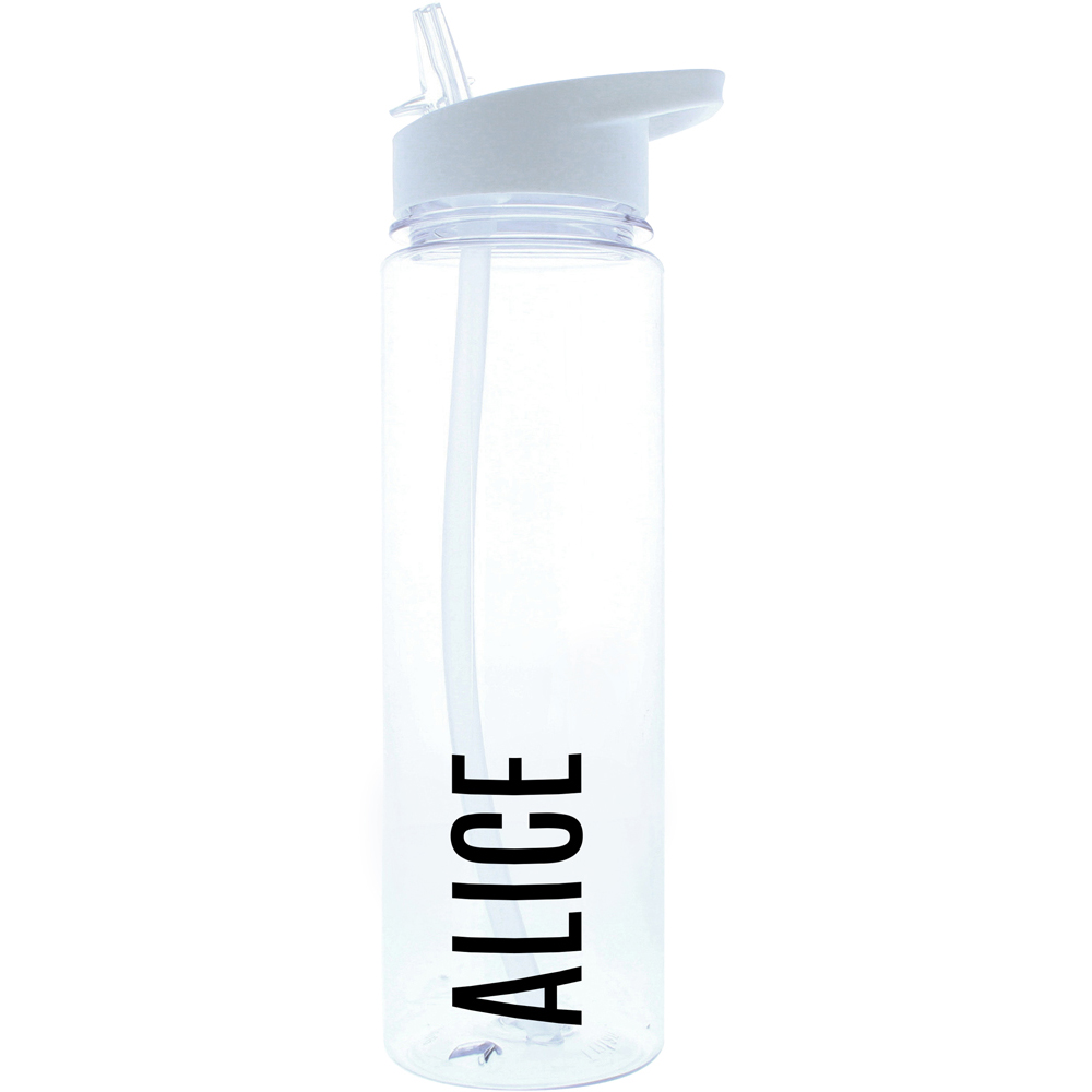 Personalised Memento Name Only Water Bottle 750ml Image 1