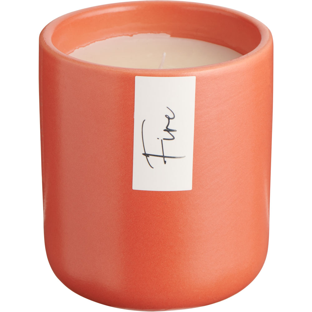 Natures Fragrance Elements Fire Candle 250g Image 3