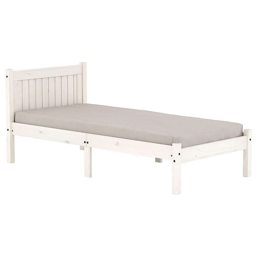 Rio Single White Bed Image 6
