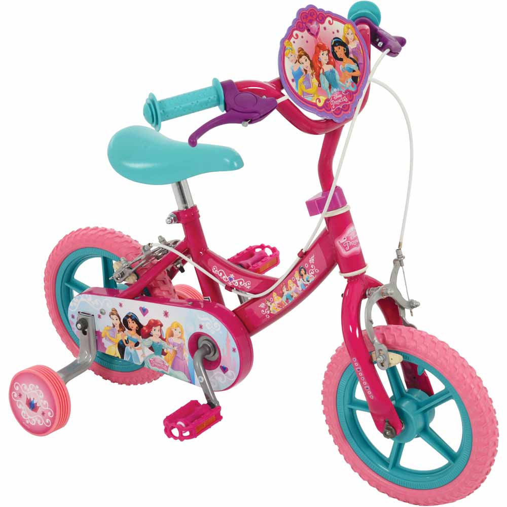 Disney Princess 12in Bike Steel, Plastic  - wilko