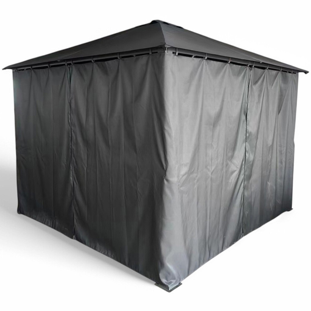 Royalcraft Titan 3 x 3m Grey Galvanised Steel Gazebo Image 3