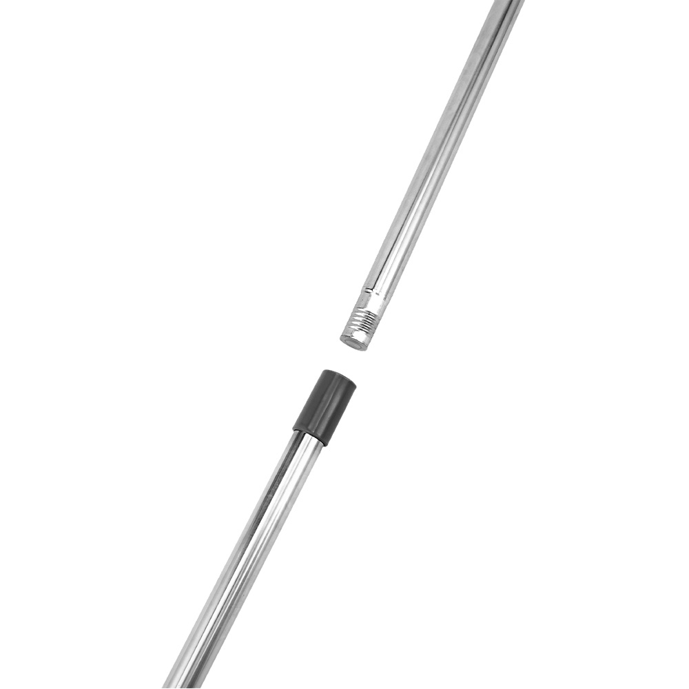 Living and Home Grey Extendable Window Cleaning Squeegee Tool with Scrubber Image 6