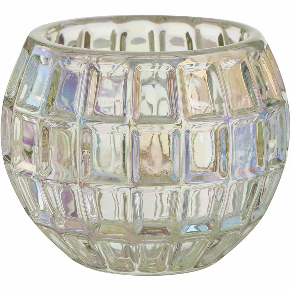 Wilko Glass Tealight Holder Image 1