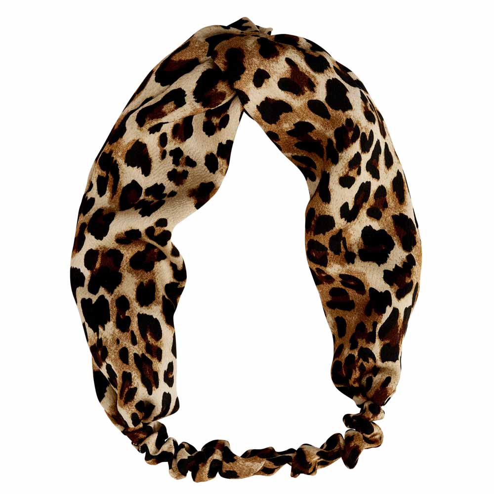 Wilko Leopard Soft Hair Band Image