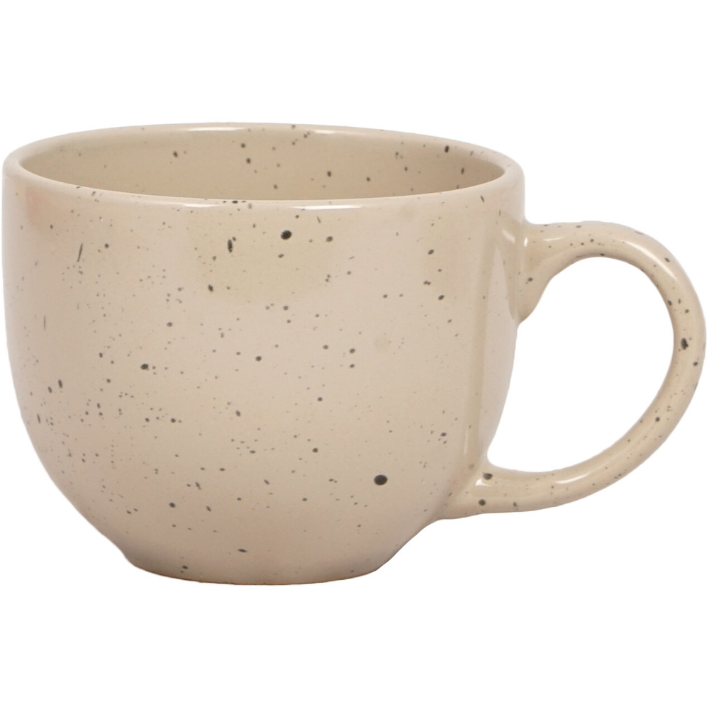 Kiso Warm Grey Speckled Mugs 4 Pack Image 4