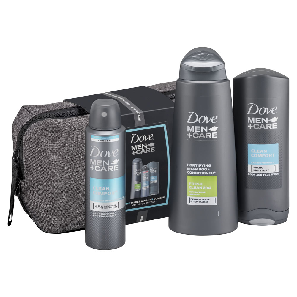 Dove Men +Care Wash Bag Gift Set Image 3