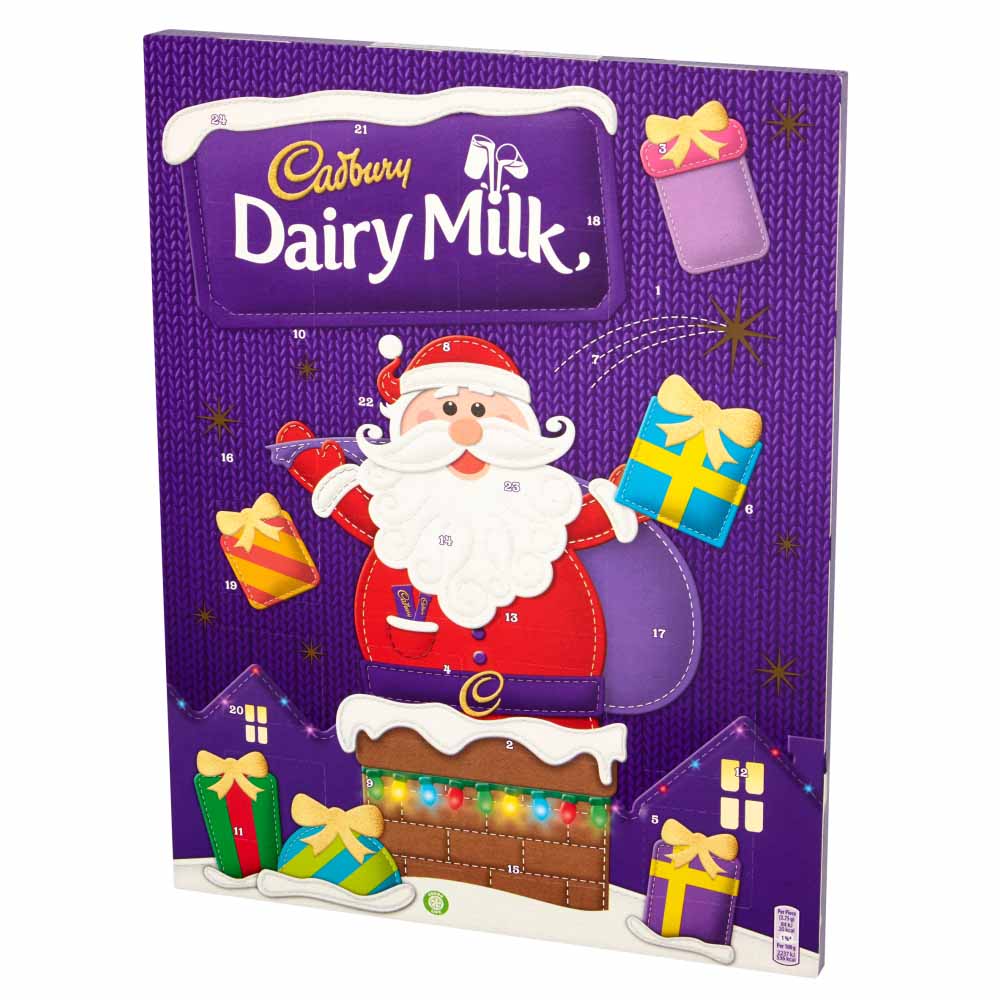 Cadbury Dairy Milk Advent Calendar 90g Image 2