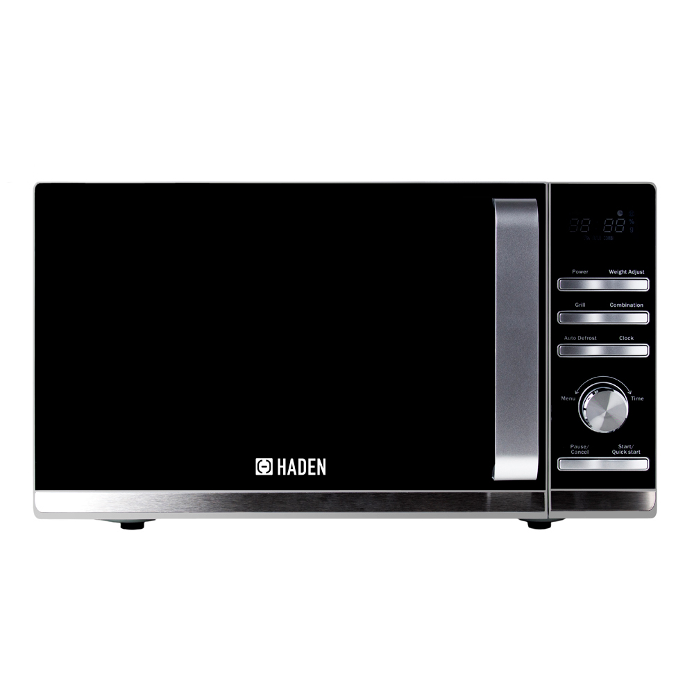 Haden 199096 Black & Silver Effect 20L Combination Microwave Grill 800W Image 1