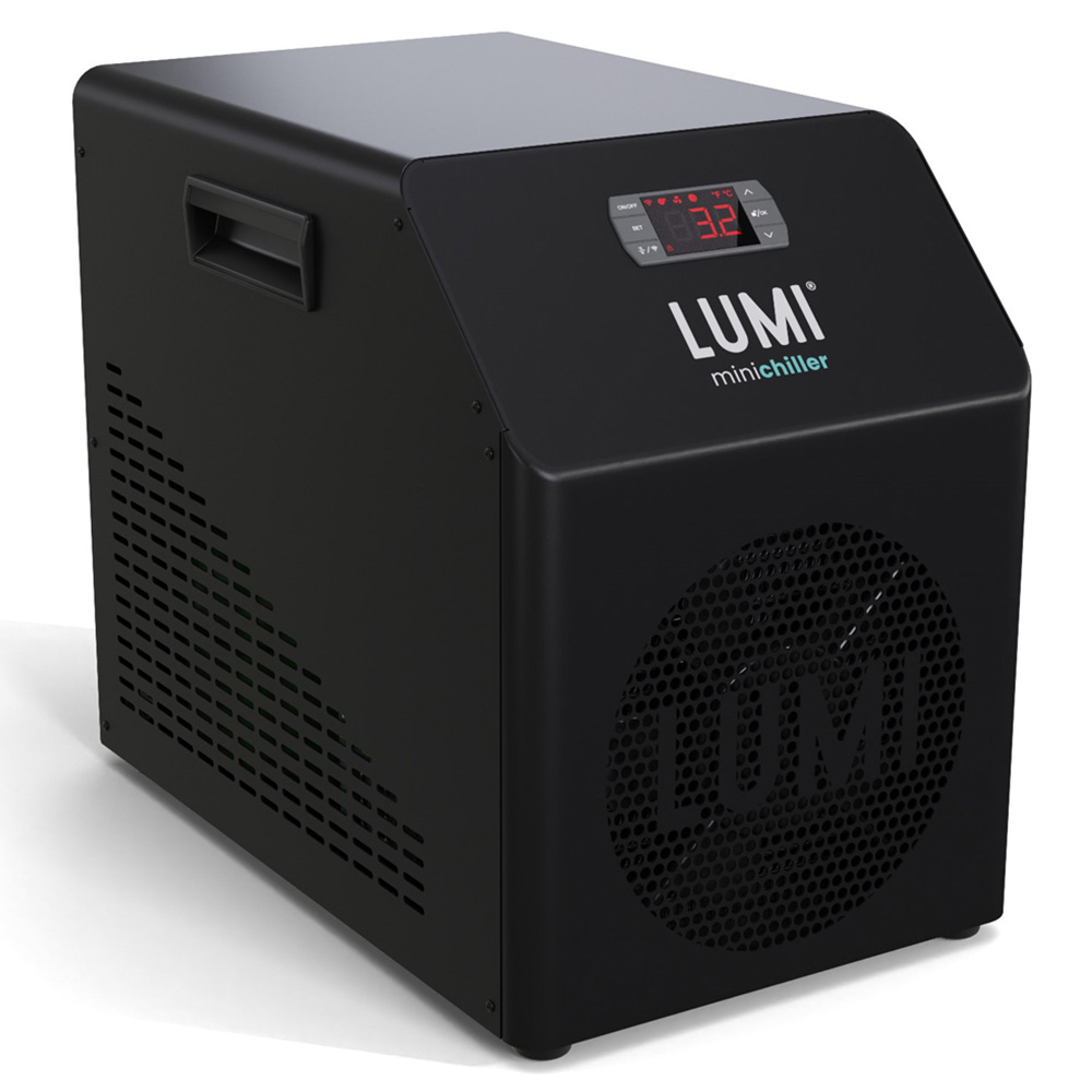 Lumi Therapy Black Mini Ice Bath Chiller Image 2