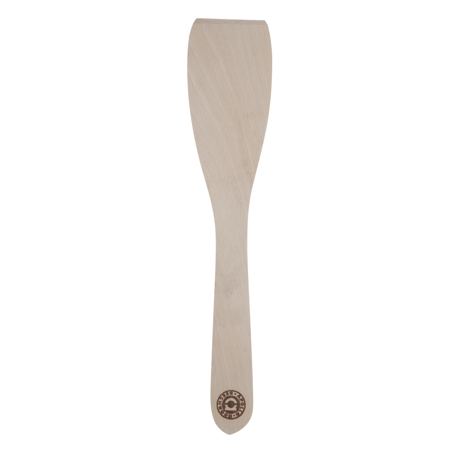 Apollo Flat Beech Spatula - Natural Image