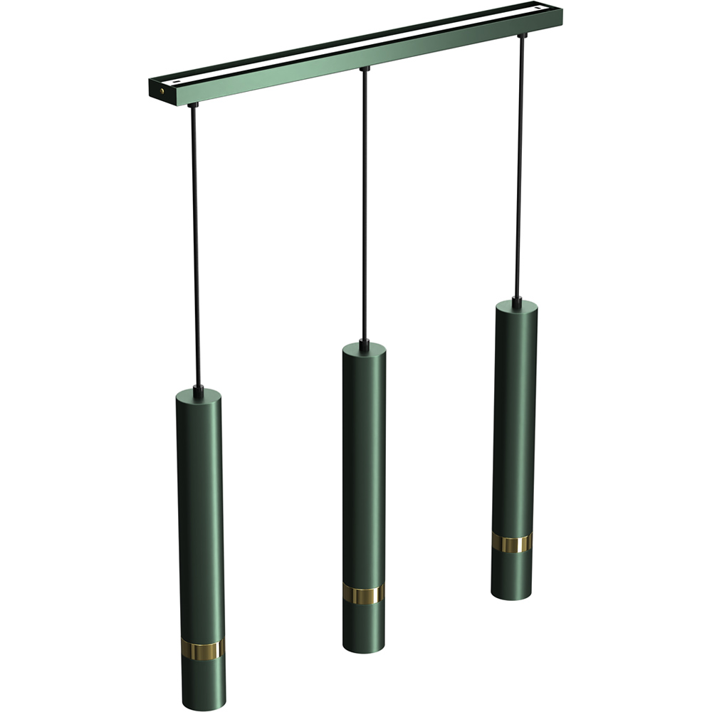 Milagro Joker Green 3 Pendant Lamp 230V Image 3