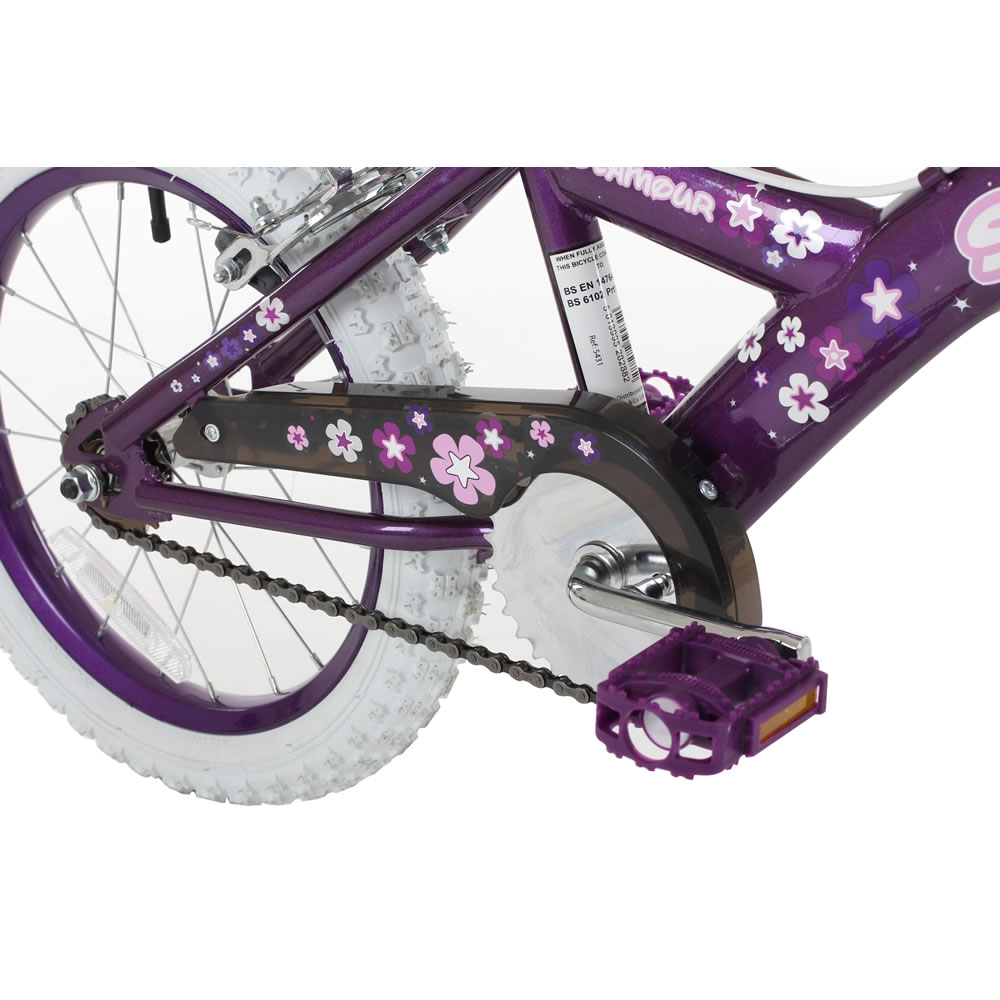Sonic Glamour Kids 16" Purple Bike Image 5