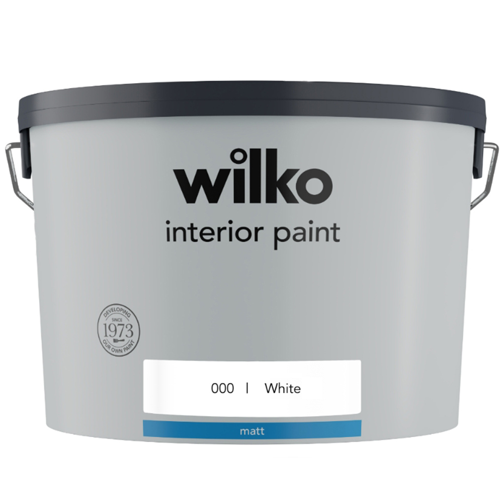 Wilko Interior White Matt Emulsion Paint 10L Image 2
