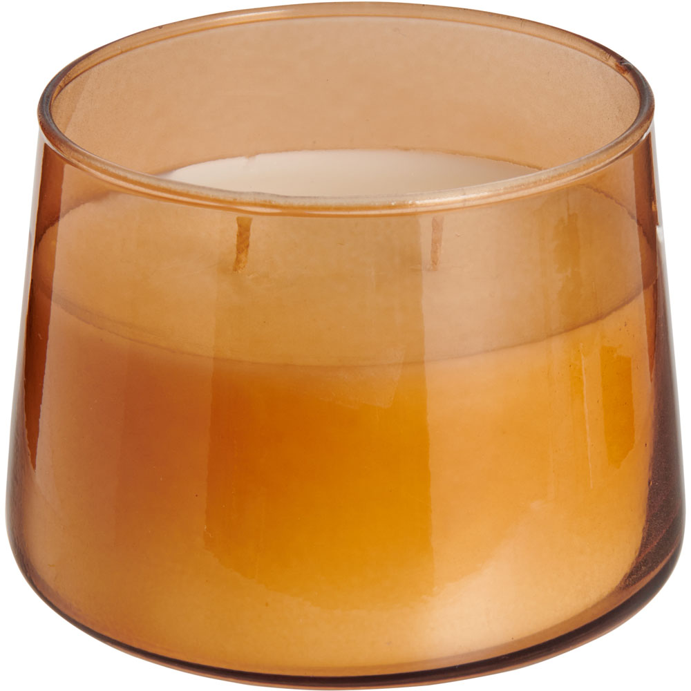 Wilko Natural Two Wick Jar Candle Image 1