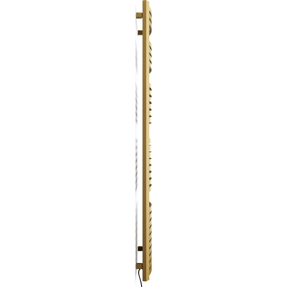 Terma Dexter E Brass Electric Towel Rail 1760 x 500mm Image 4
