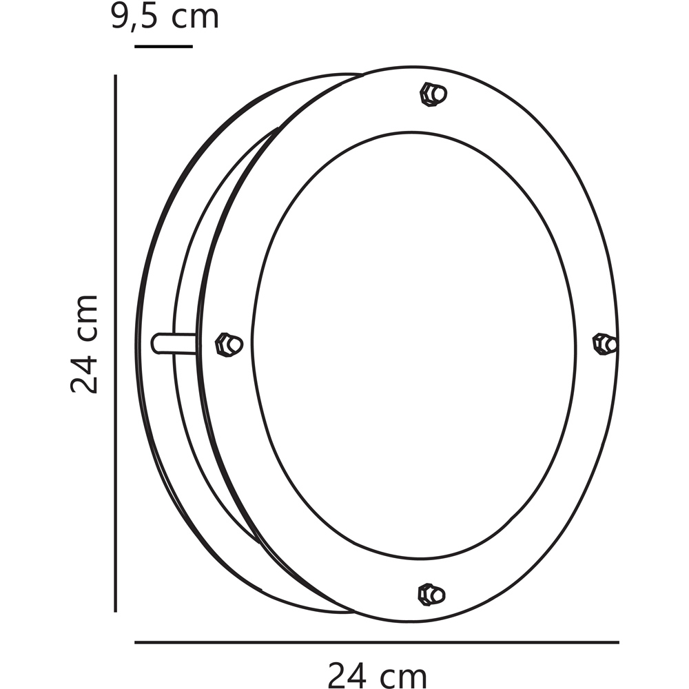 Nordlux Malte Galvanised Steel Wall Light Image 3