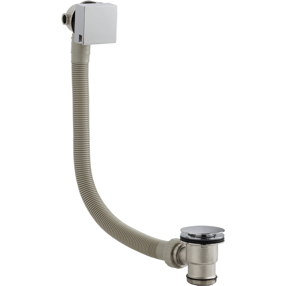 nuie BC Designs Chrome Free Flow Bath Filler 600 x 70 x 65mm Image 1